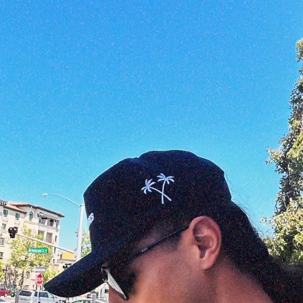 All Black Ten Toes Snapback (PALM TREE EDITION)