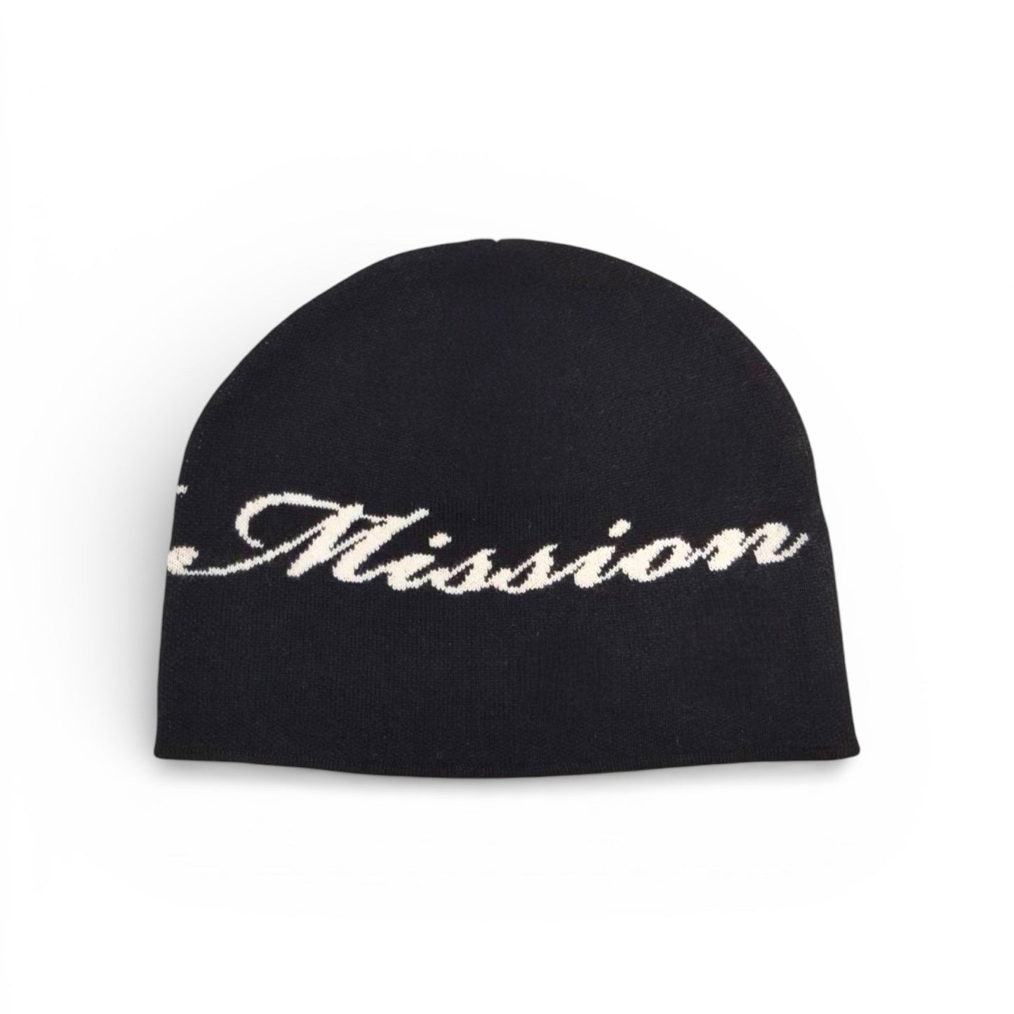 BLACK "ON A MISSION" BEANIES